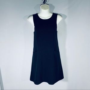 High neck tank dress with pockets